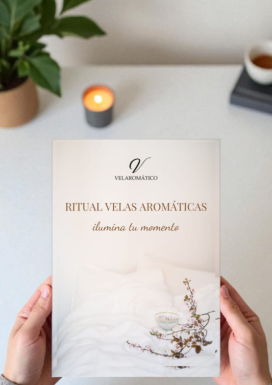 Guía con velas aromáticas