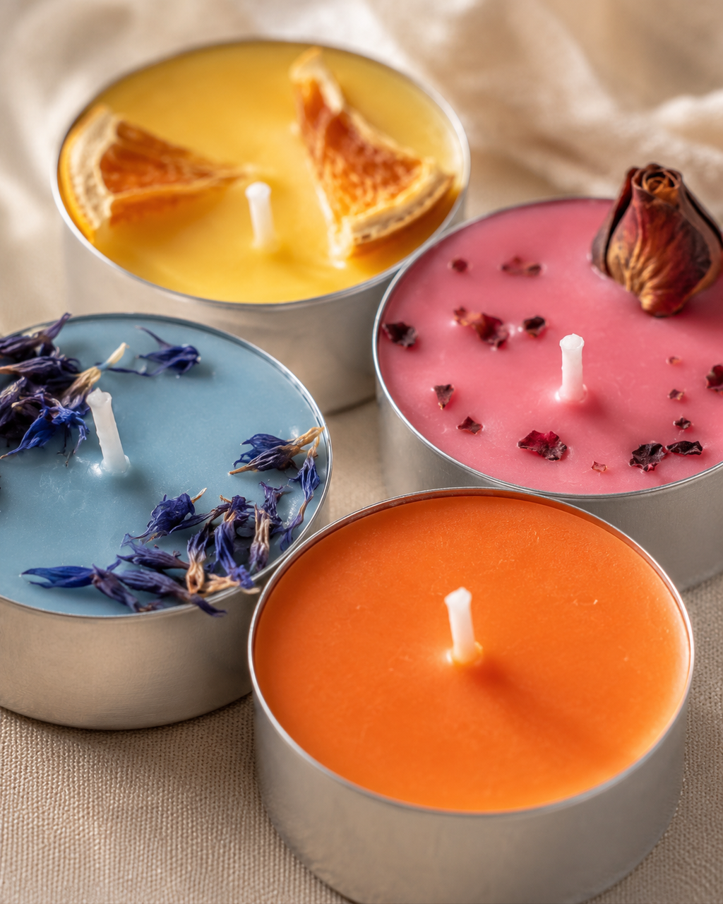 Set de 43 Velitas de Té Aromáticas