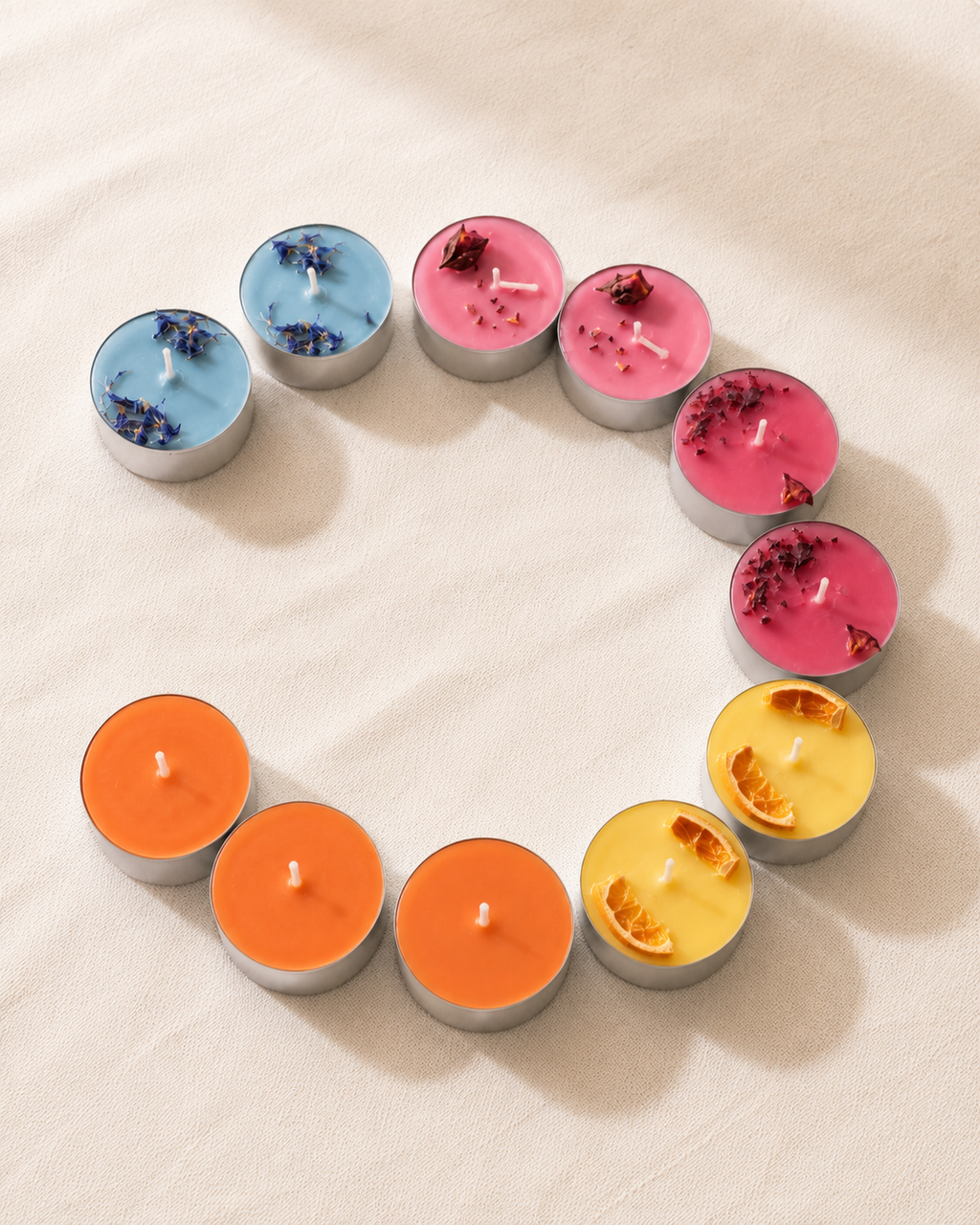 Set de 43 Velitas de Té Aromáticas