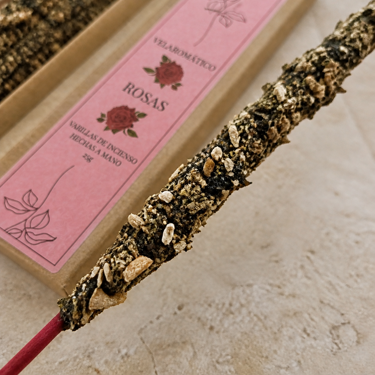 Varillas de incienso de Rosas · 25 g