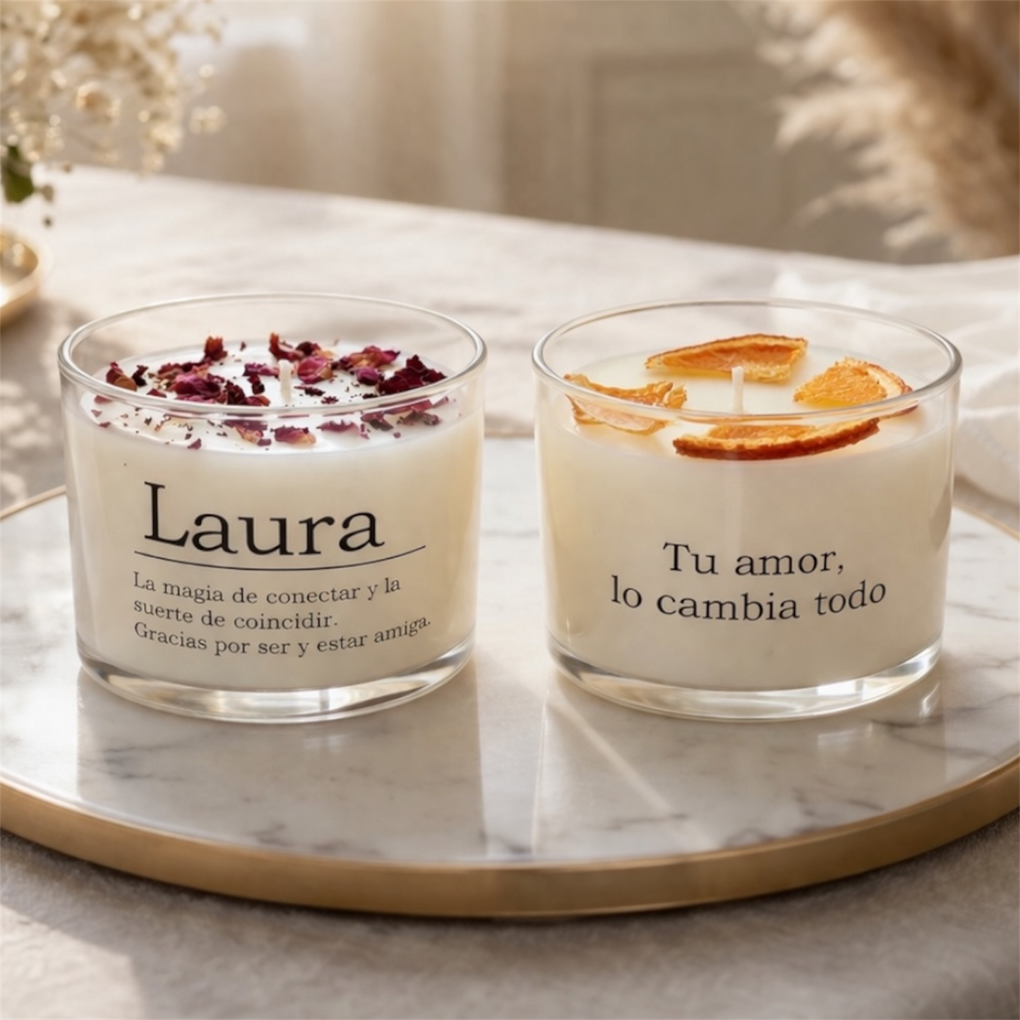 Vela Aromática Personalizada