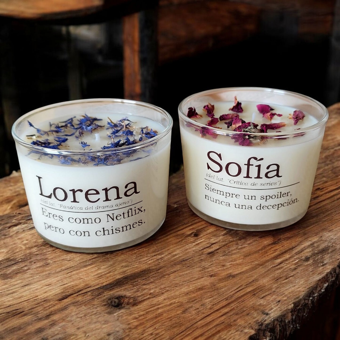 Vela Aromática Personalizada